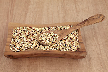 Image showing Tricolour Quinoa