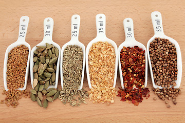Image showing Spice in Scoops