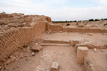 Image showing King Herod's palace ruins