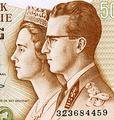 Image showing King Baudouin I and Queen Fabiola