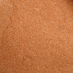 Image showing Red sand