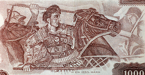 Image showing Alexander The Great in Battle