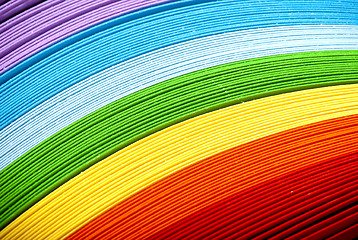 Image showing Colored paper