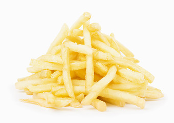 Image showing deep-fried potatoes isolated