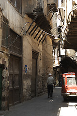 Image showing Lane in the old town of Damascus