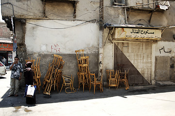 Image showing Old town of Damascus