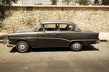 Image showing old Opel car in Damascus