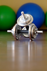 Image showing dumbbell