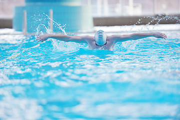 Image showing swimmer