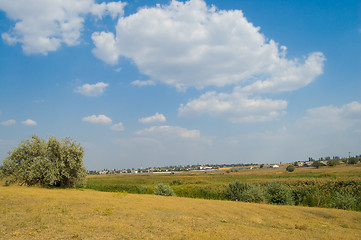 Image showing lake with sky