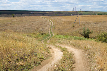 Image showing winding road