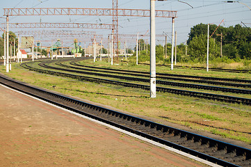 Image showing railway tracks