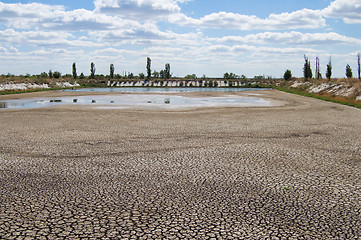 Image showing dried up earth