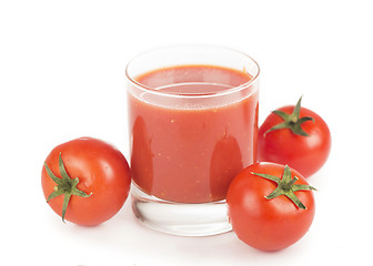 Image showing Tomatoes juice