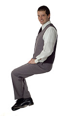 Image showing sitting