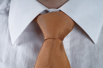 Image showing yellow tie