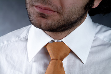 Image showing yellow tie