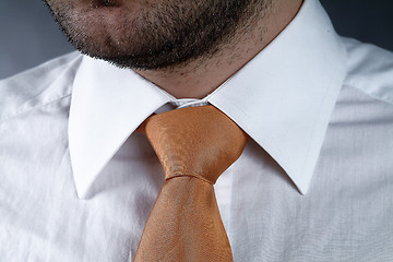 Image showing yellow tie