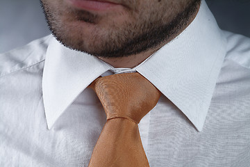 Image showing yellow tie