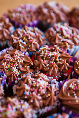 Image showing Chocolate cupcakes