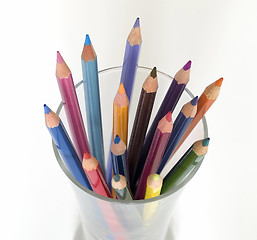 Image showing Pencil crayons 2