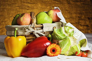 Image showing Vegetables And Fruits