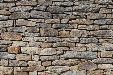 Image showing Granite Stones Wall