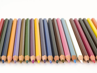 Image showing Pencil Crayons