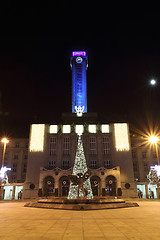 Image showing christmas tree in Ostrava 