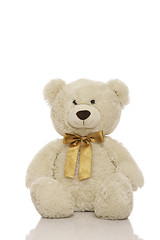 Image showing White teddy bear