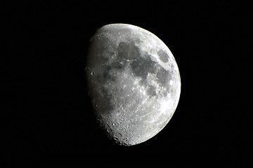 Image showing Waxing Moon