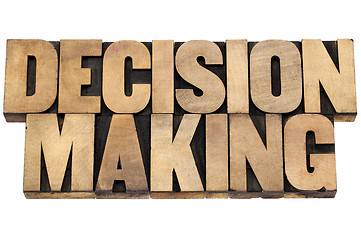 Image showing decision making