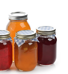 Image showing Homemade Marmalade,Jam And Honey