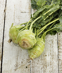 Image showing Kohlrabi Vegetable