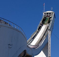 Image showing Jumping hill