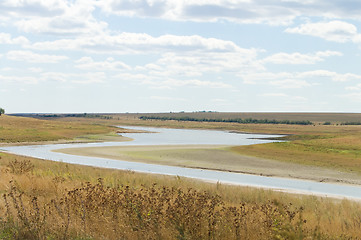 Image showing steppe river