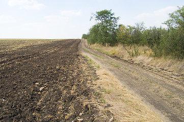 Image showing field way