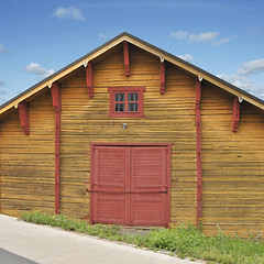 Image showing Big Wooden Shed