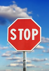 Image showing stop sign