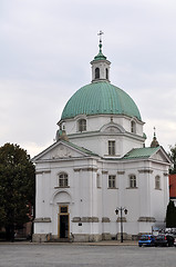 Image showing St. Kazimierz Church. Warsaw.