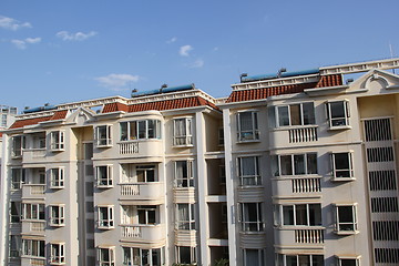 Image showing residencial quater in China