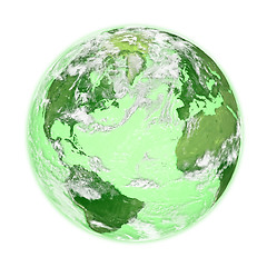 Image showing Green Earth