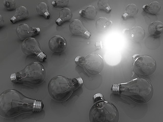 Image showing Bright idea