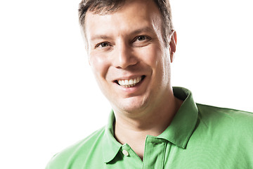 Image showing Portrait smiling man