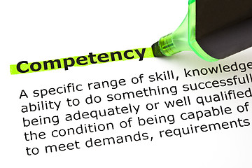 Image showing Competency Definition