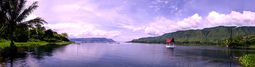 Image showing Lake Toba Panorama.