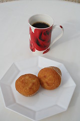 Image showing Coffee and Madalenas