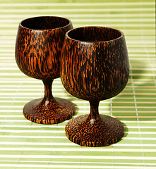 Image showing Coconut glass
