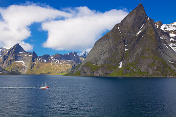 Image showing Norwegian fjord