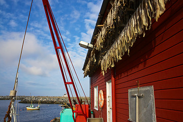 Image showing Fishing port